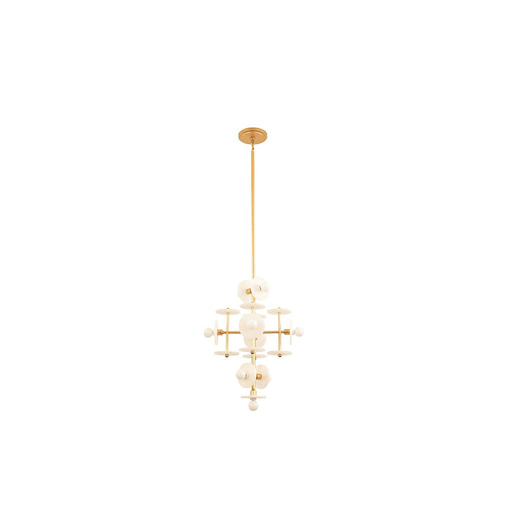 Savoy House Amani 1-1590-9-38 Chandelier Light - Gold