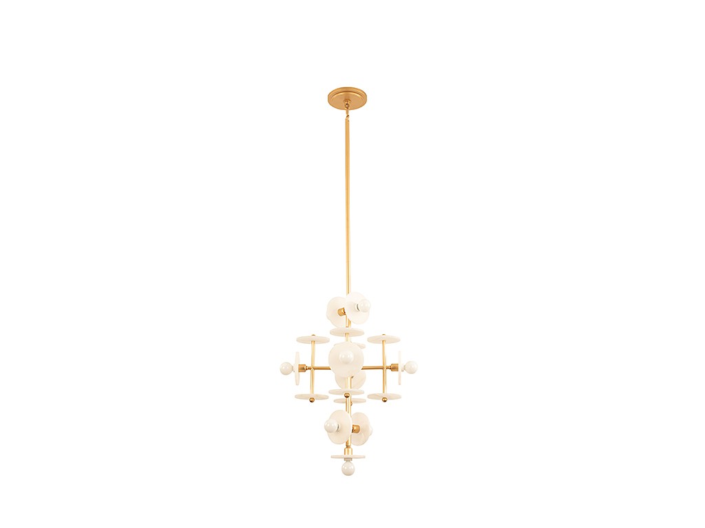Savoy House Amani 1-1590-9-38 Chandelier Light - Gold