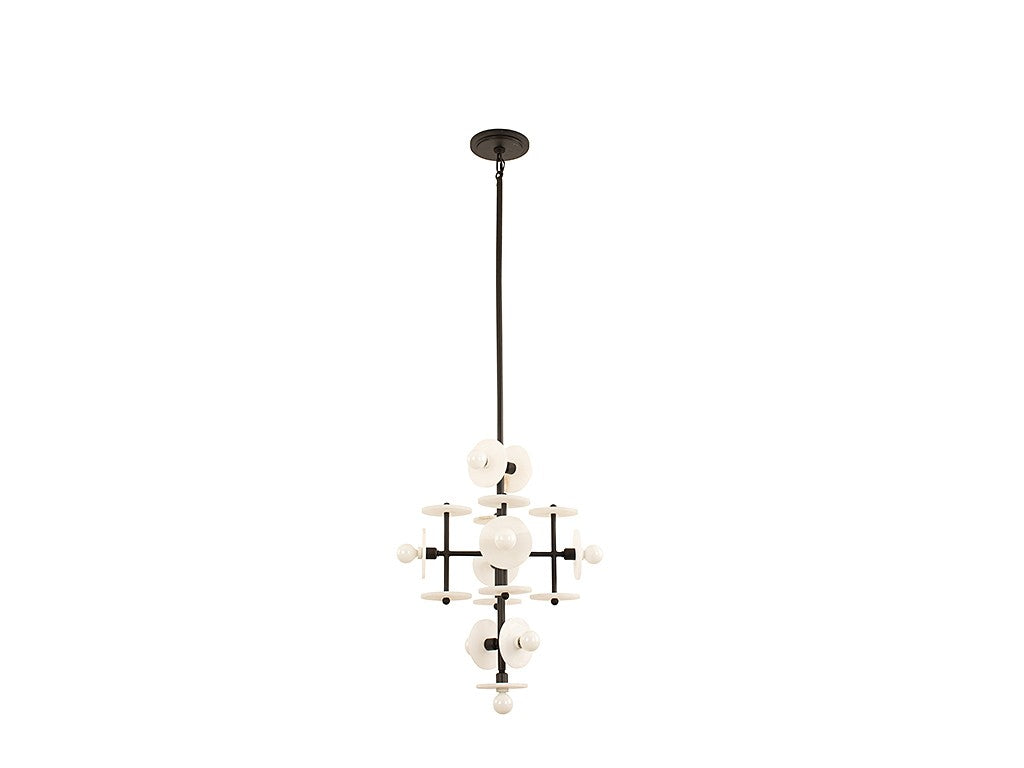 Savoy House Amani 1-1590-9-50 Chandelier Light - Black Cashmere