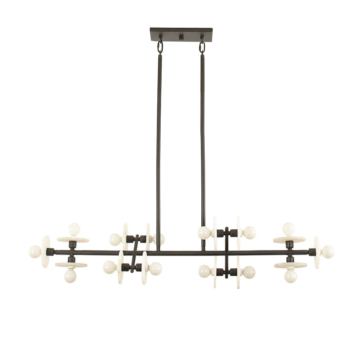 Savoy House Amani 1-1591-14-50 Pendant Light - Black Cashmere