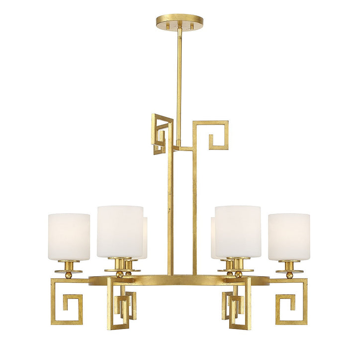 Savoy House Quatrain 1-2304-6-260 Chandelier Light - True Gold