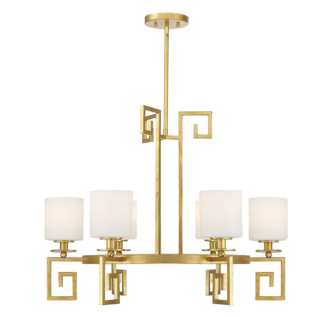 Savoy House Quatrain 1-2304-6-260 Chandelier Light - True Gold