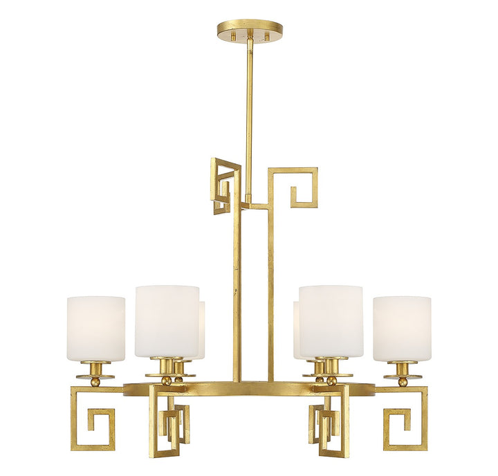 Savoy House Quatrain 1-2304-6-260 Chandelier Light - True Gold