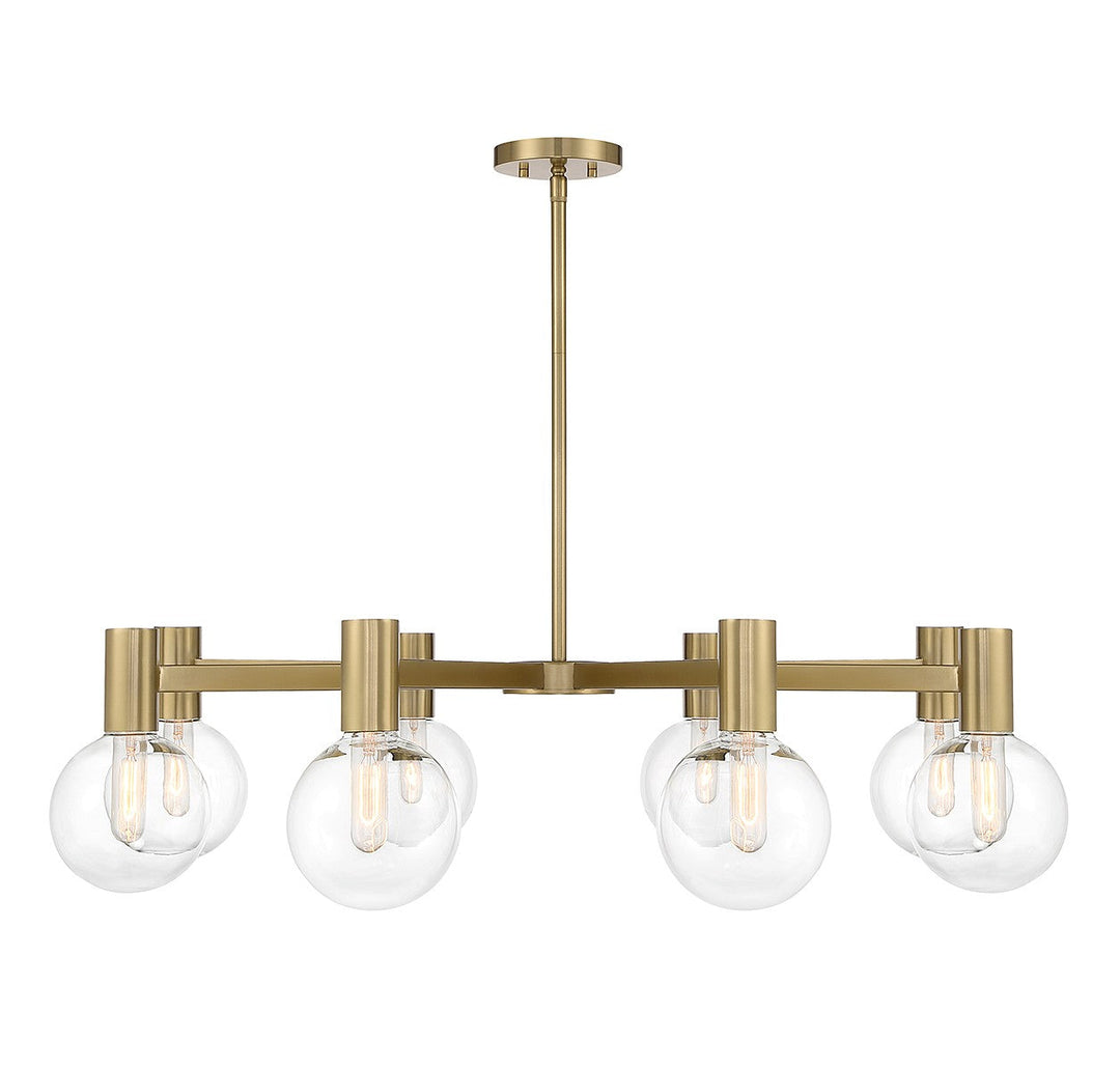 Savoy House Wright 1-3074-8-322 Chandelier Light - Warm Brass