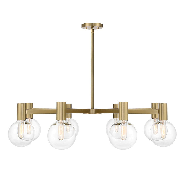 Savoy House Wright 1-3074-8-322 Chandelier Light - Warm Brass