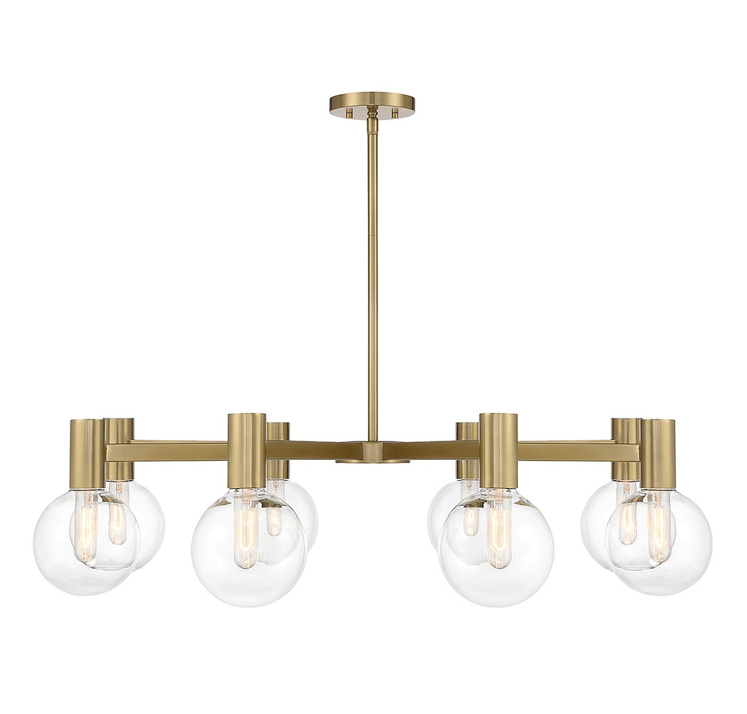 Savoy House Wright 1-3074-8-322 Chandelier Light - Warm Brass