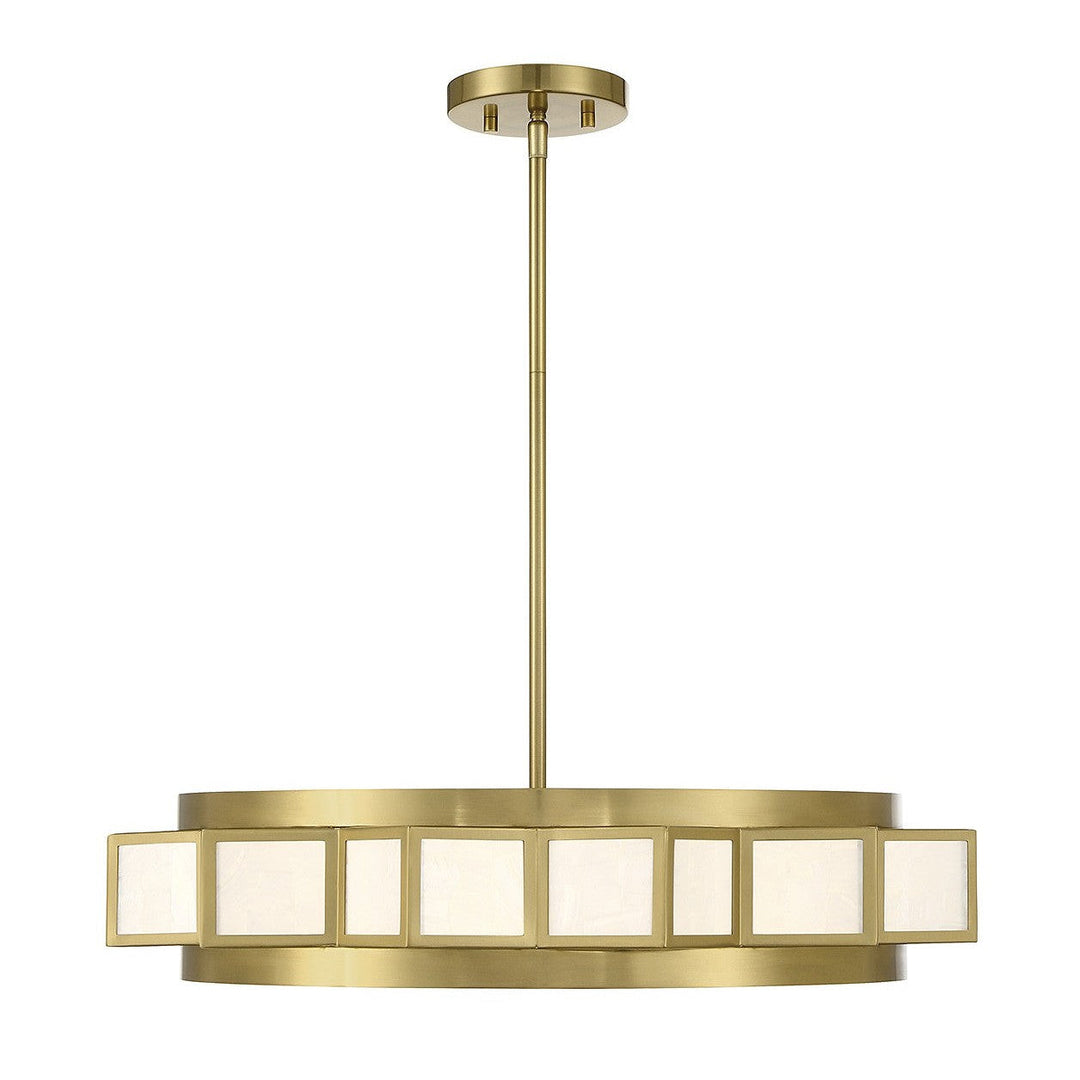 Savoy House Gideon 1-3167-4-322 Chandelier Light - Warm Brass