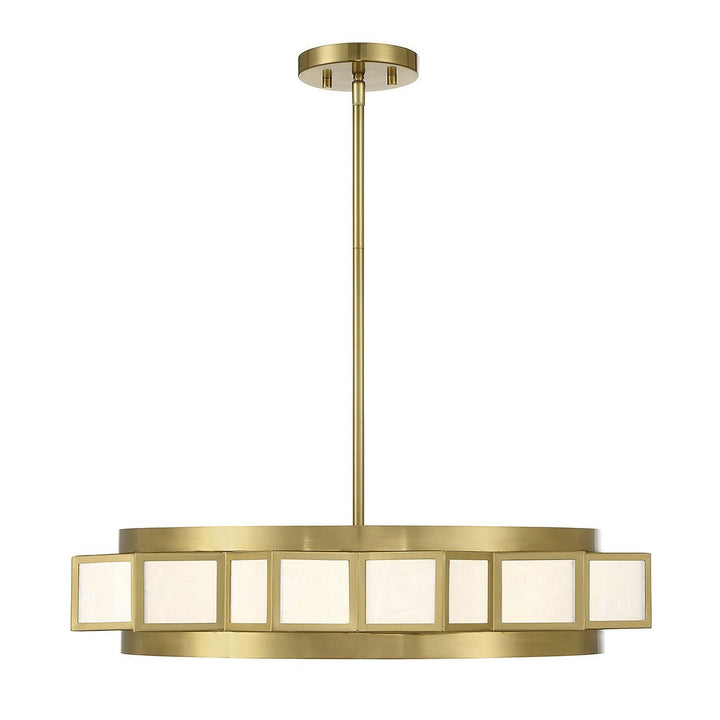Savoy House Gideon 1-3167-4-322 Chandelier Light - Warm Brass