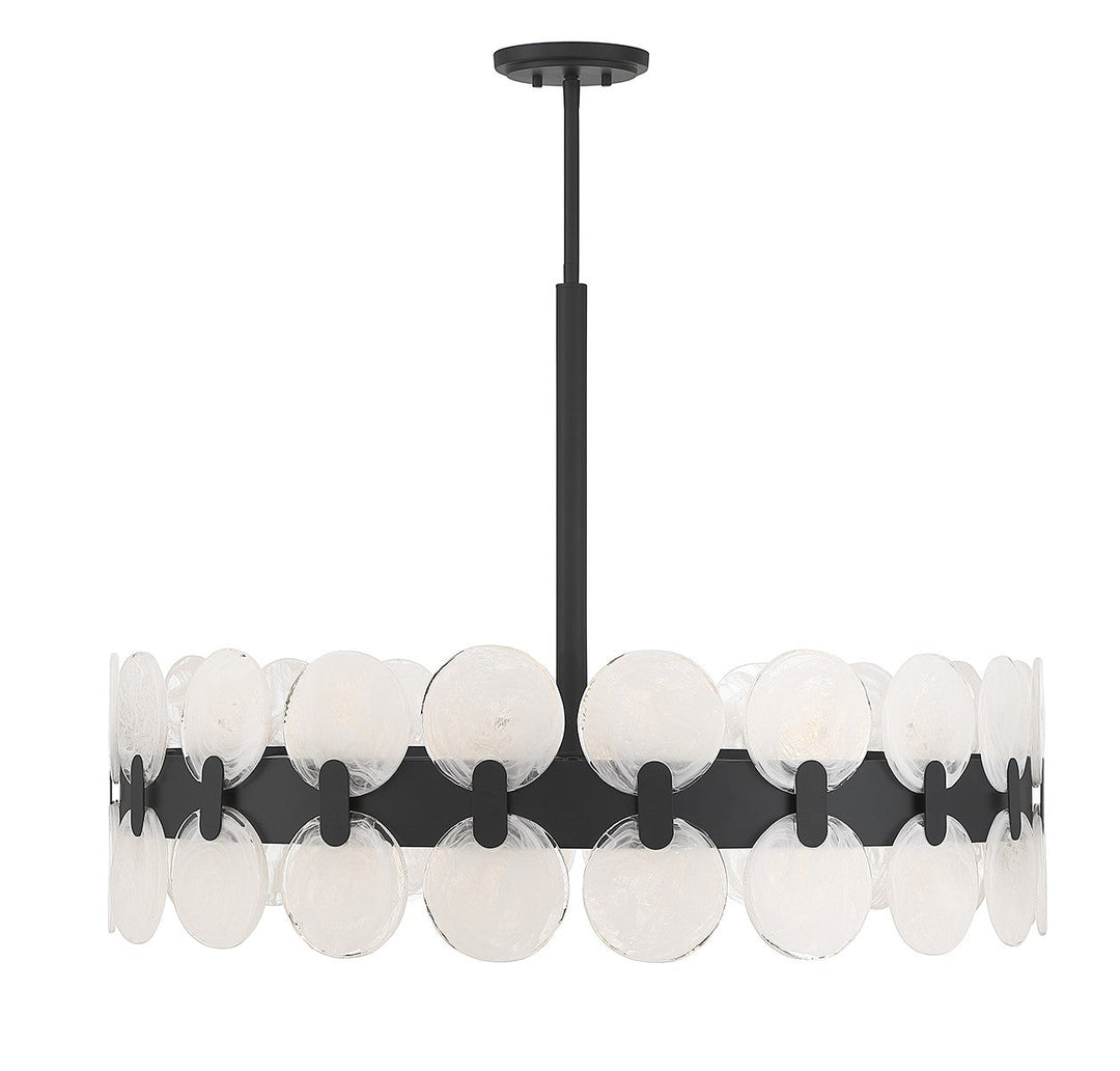 Savoy House Boca 1-3722-10-89 Chandelier Light - Matte Black