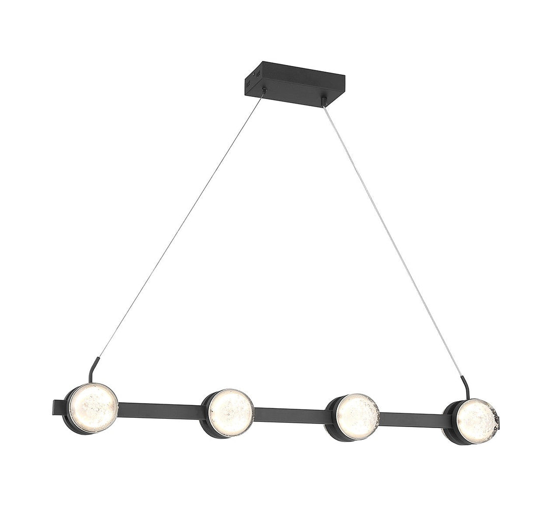 Savoy House Biscayne 1-4488-8-89 Pendant Light - Matte Black