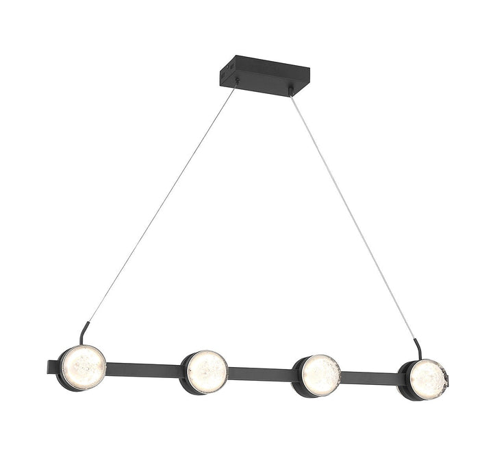 Savoy House Biscayne 1-4488-8-89 Pendant Light - Matte Black