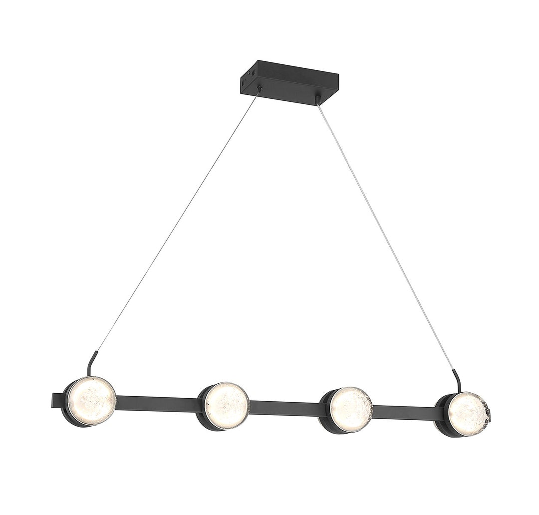 Savoy House Biscayne 1-4488-8-89 Pendant Light - Matte Black