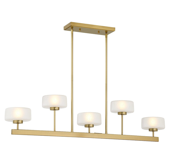Savoy House Falster 1-5407-5-322 Pendant Light - Warm Brass