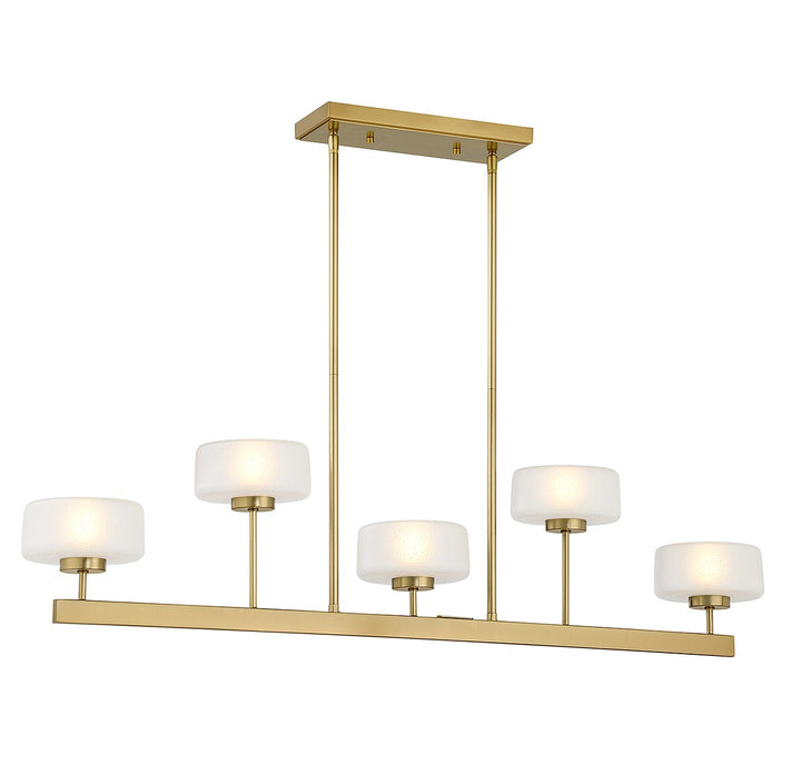 Savoy House Falster 1-5407-5-322 Pendant Light - Warm Brass