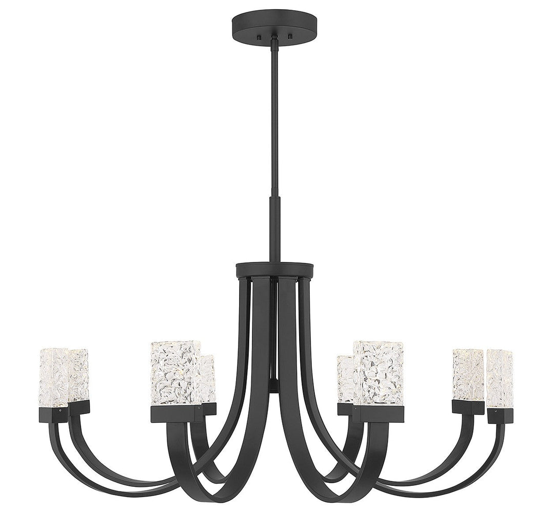 Savoy House Kahn 1-6622-9-89 Chandelier Light - Matte Black