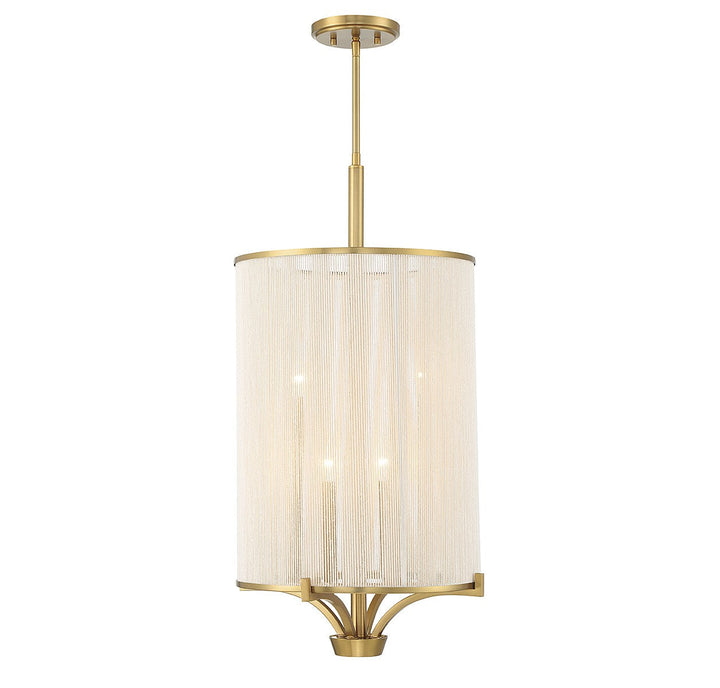 Savoy House Wynwood 1-7750-4-322 Chandelier Light - Warm Brass