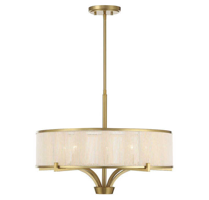 Savoy House Wynwood 1-7751-5-322 Chandelier Light - Warm Brass