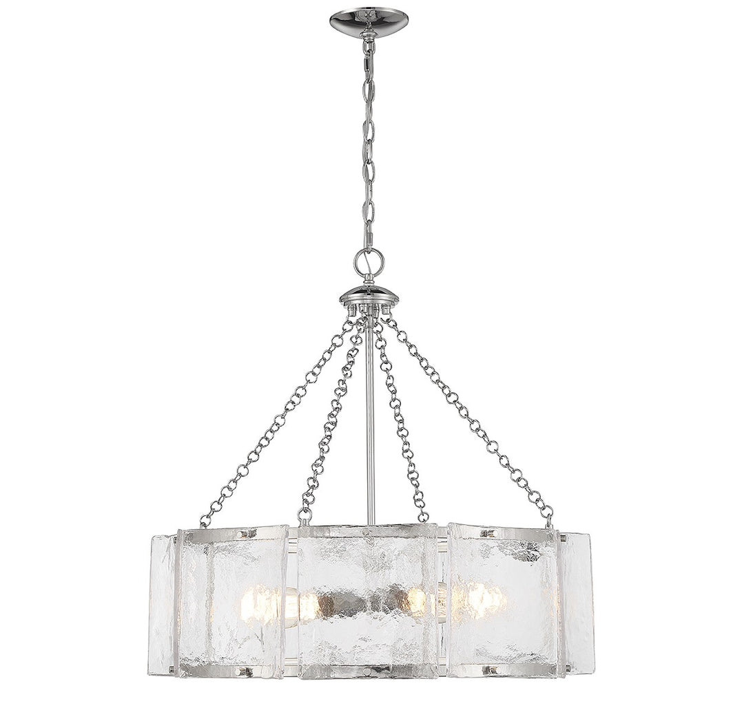 Savoy House Genry 1-8200-5-109 Chandelier Light - Polished Nickel