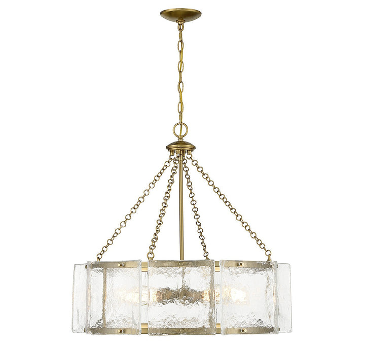 Savoy House Genry 1-8200-5-322 Chandelier Light - Warm Brass
