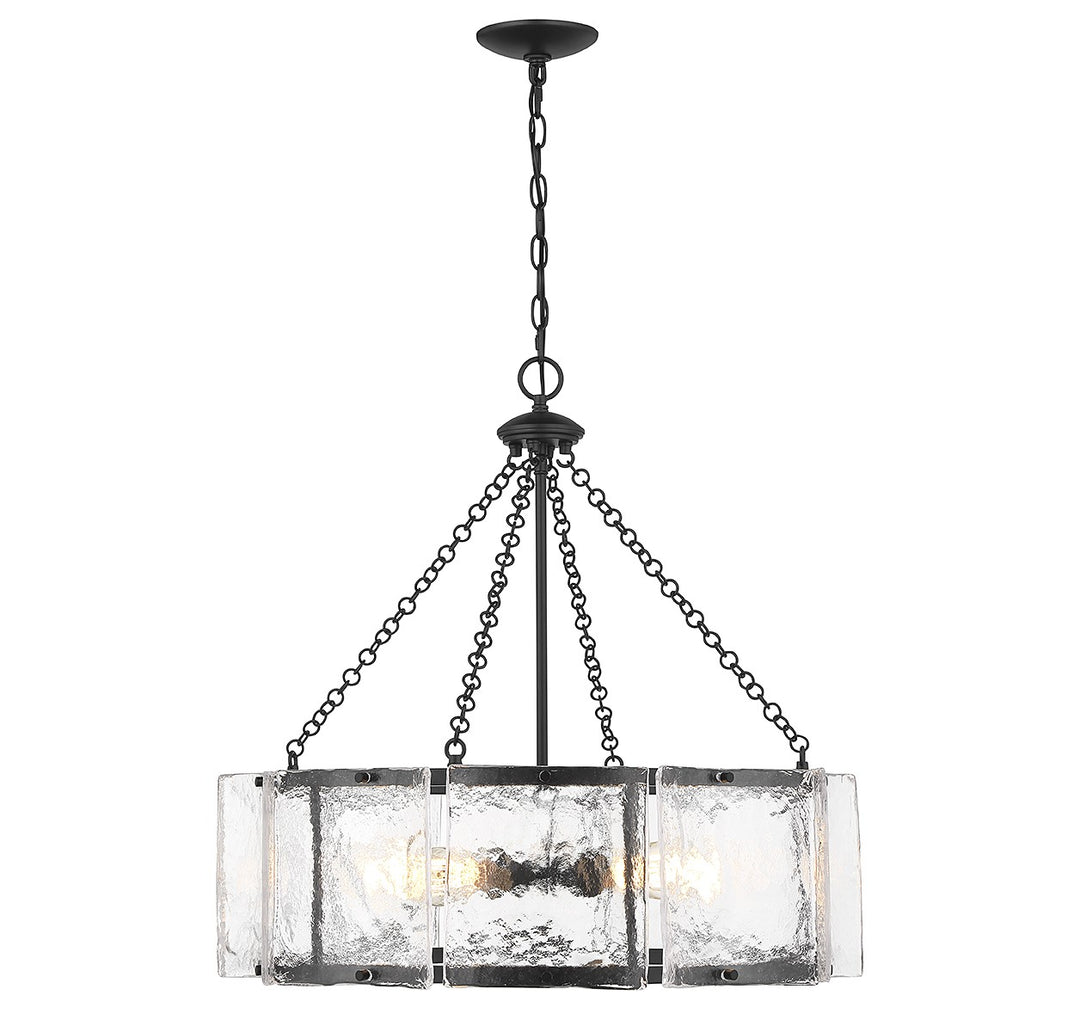 Savoy House Genry 1-8200-5-89 Chandelier Light - Matte Black