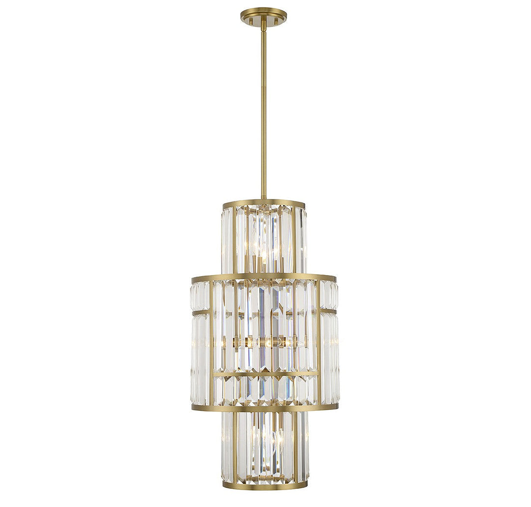 Savoy House Rohe 3-2226-8-322 Chandelier Light - Warm Brass