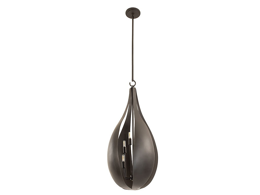 Savoy House Bali 3-4391-6-50 Pendant Light - Black Cashmere