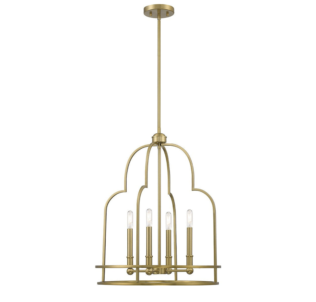 Savoy House Diplomat 3-6612-4-322 Pendant Light - Warm Brass