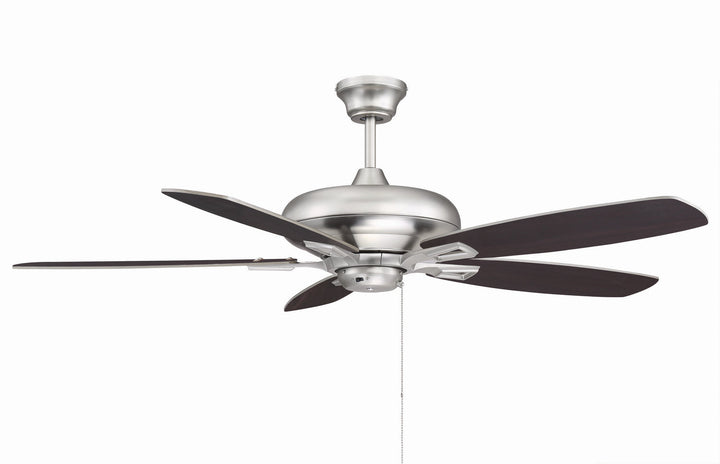 Savoy House Mystique 52-831-5RV-SN Ceiling Fan 52 - Satin Nickel, Chestnut and Silver/