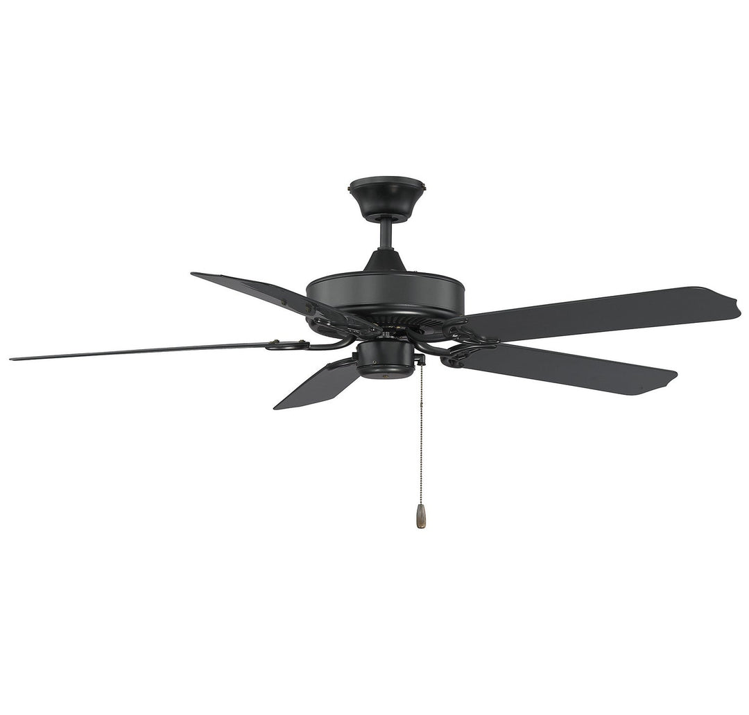 Savoy House Nomad 52-EOF-5MB-FB Ceiling Fan 52 - Flat Black, Black/