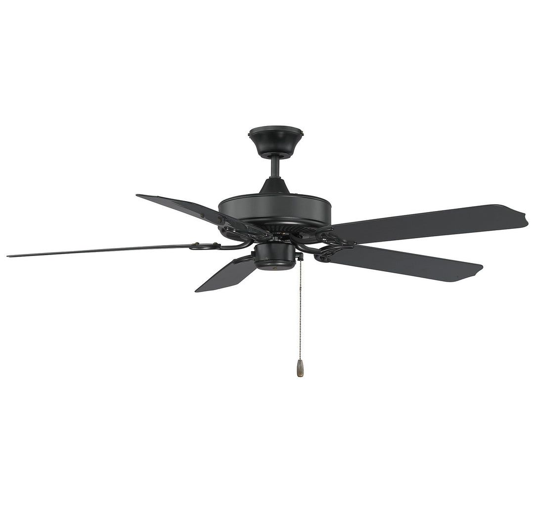 Savoy House Nomad 52-EOF-5MB-FB Ceiling Fan 52 - Flat Black, Black/