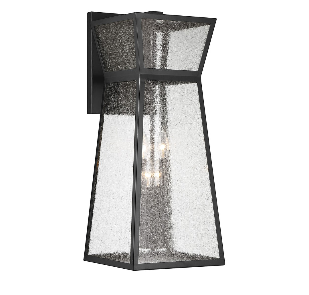 Savoy House Lighting 5-637-BK  Millford Outdoor Matte Black