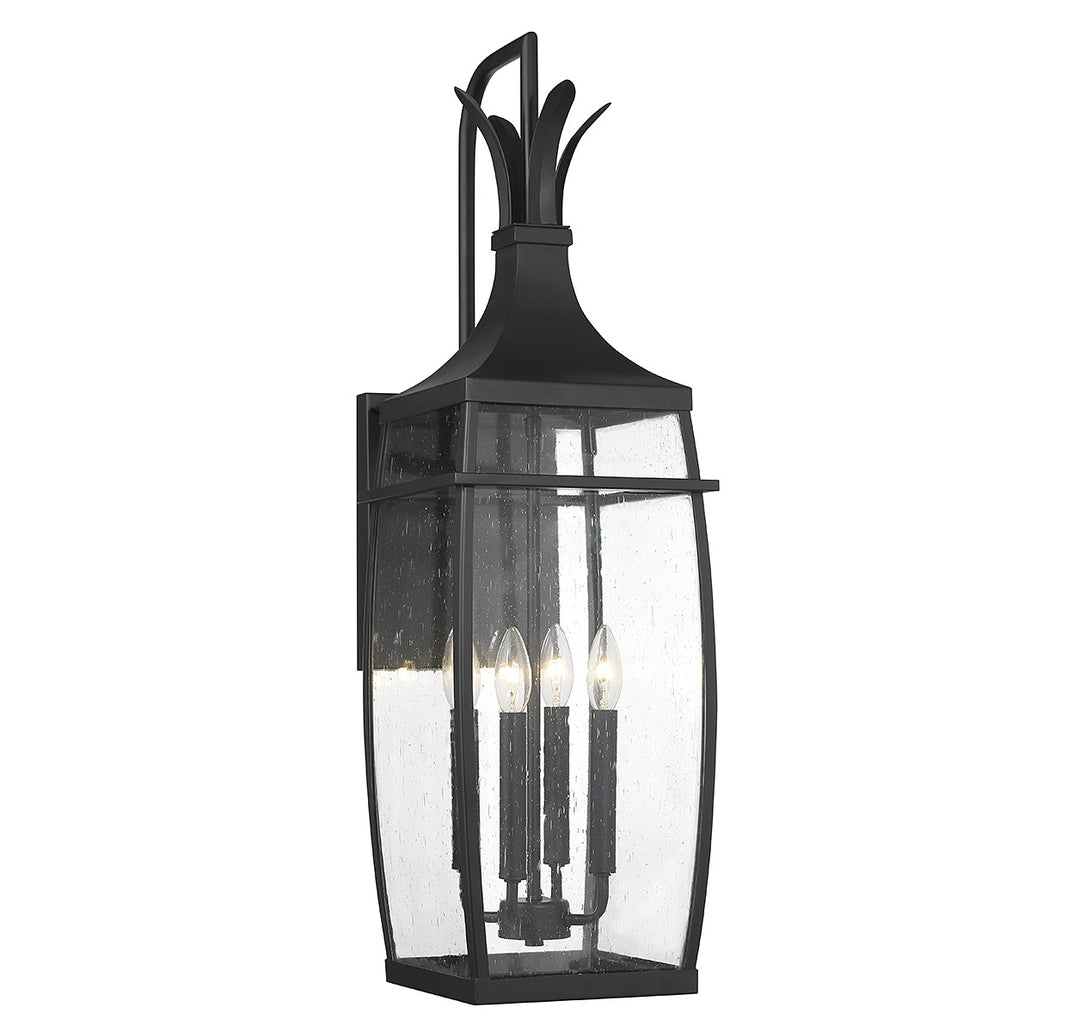 Savoy House Lighting 5-764-BK  Montpelier Outdoor Matte Black