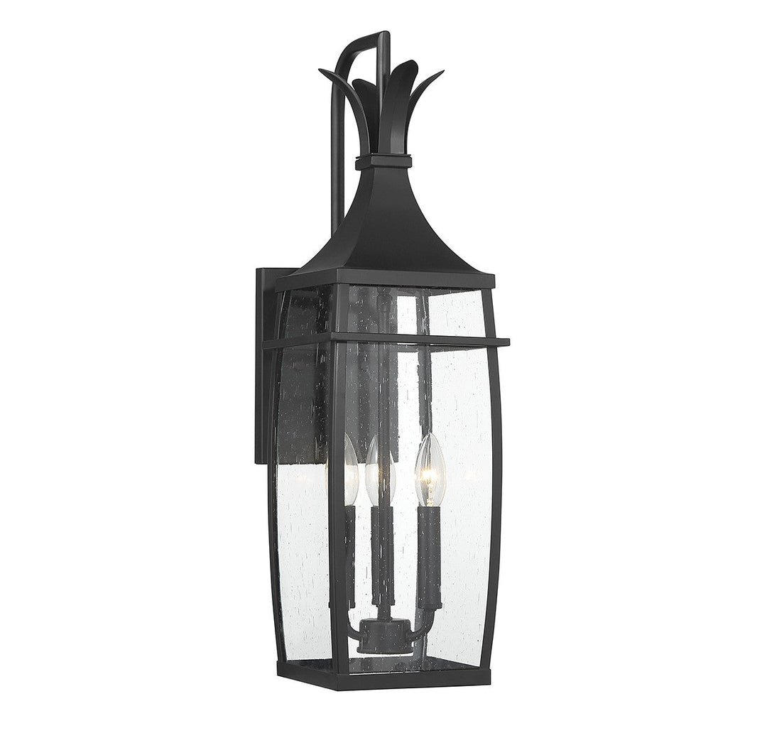 Savoy House Lighting 5-765-BK  Montpelier Outdoor Matte Black