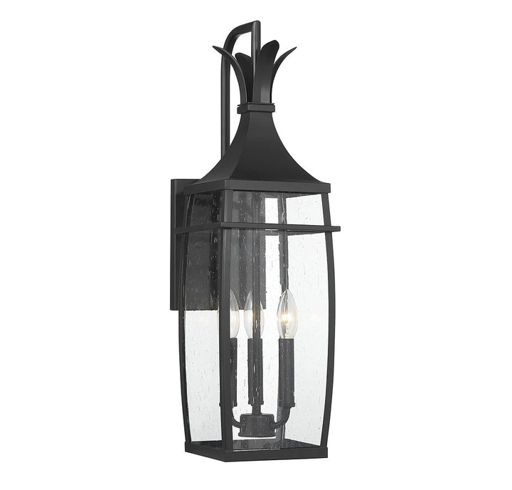 Savoy House Lighting 5-765-BK  Montpelier Outdoor Matte Black