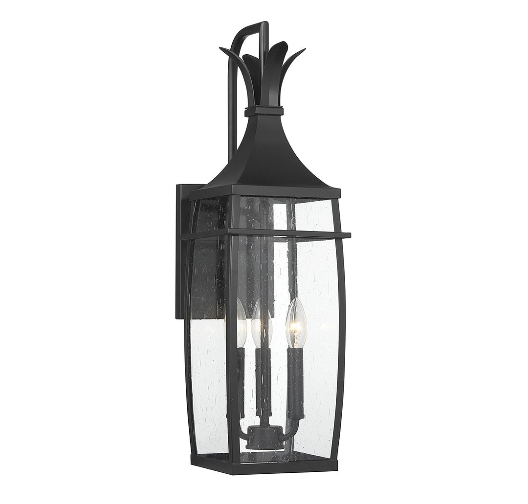 Savoy House Lighting 5-765-BK  Montpelier Outdoor Matte Black