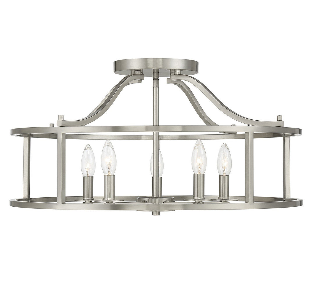 Savoy House Stockton 6-1679-5-SN Ceiling Light - Satin Nickel