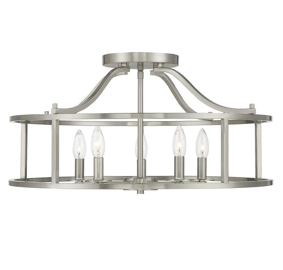 Savoy House Stockton 6-1679-5-SN Ceiling Light - Satin Nickel