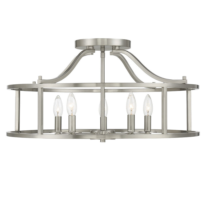 Savoy House Stockton 6-1679-5-SN Ceiling Light - Satin Nickel