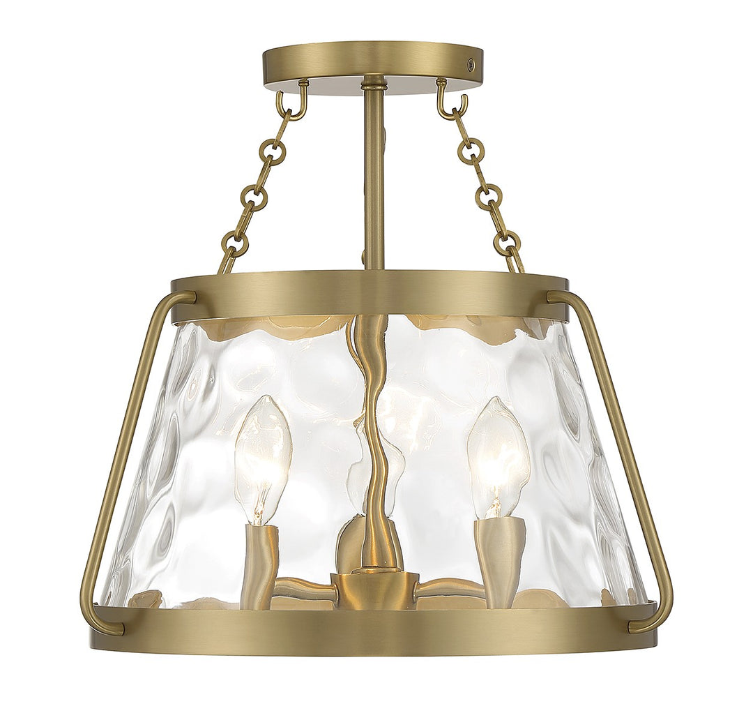 Savoy House Crawford 6-1802-3-322 Ceiling Light - Warm Brass