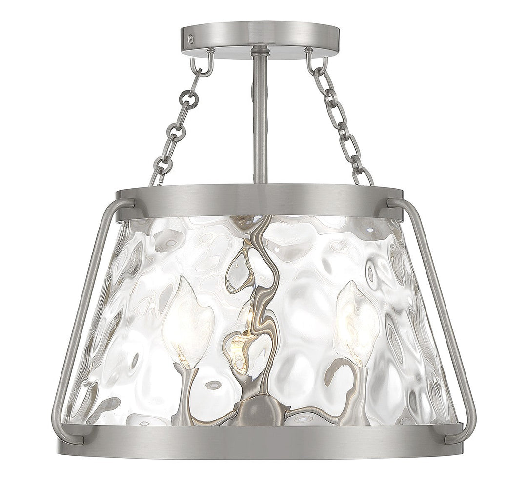 Savoy House Crawford 6-1802-3-SN Ceiling Light - Satin Nickel