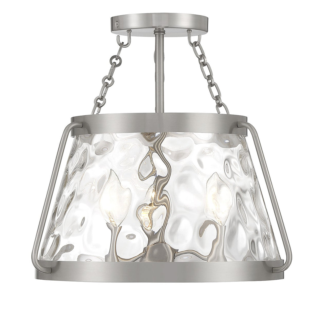 Savoy House Crawford 6-1802-3-SN Ceiling Light - Satin Nickel