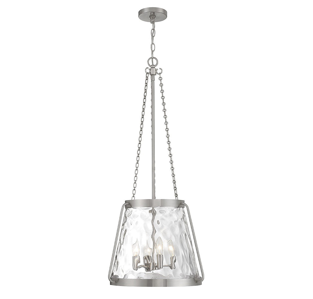 Savoy House Crawford 7-1804-4-SN Chandelier Light - Satin Nickel