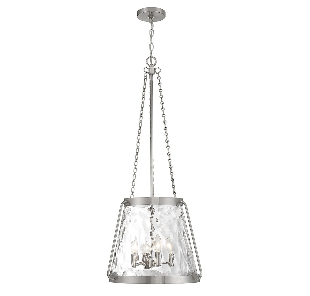 Savoy House Crawford 7-1804-4-SN Chandelier Light - Satin Nickel