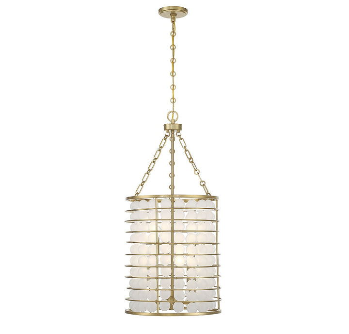 Savoy House Byron 7-3362-6-322 Pendant Light - Warm Brass
