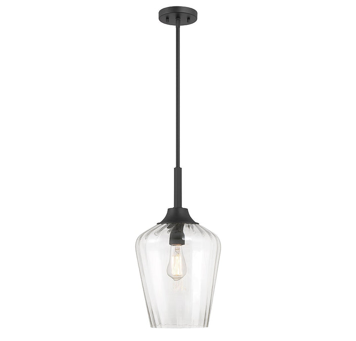 Savoy House Carlton 7-3390-1-89 Pendant Light - Matte Black