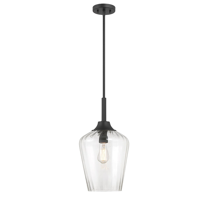 Savoy House Carlton 7-3390-1-89 Pendant Light - Matte Black
