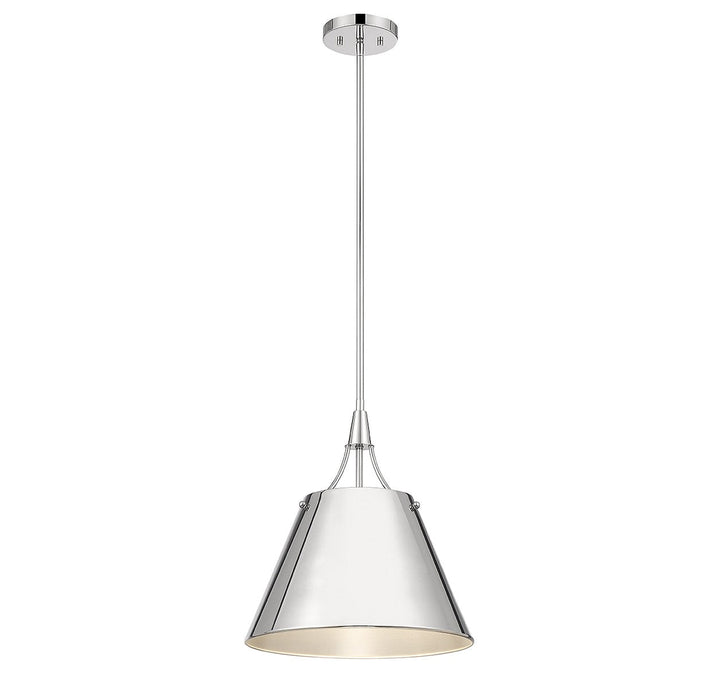 Savoy House Willis 7-4499-1-109 Pendant Light - Polished Nickel