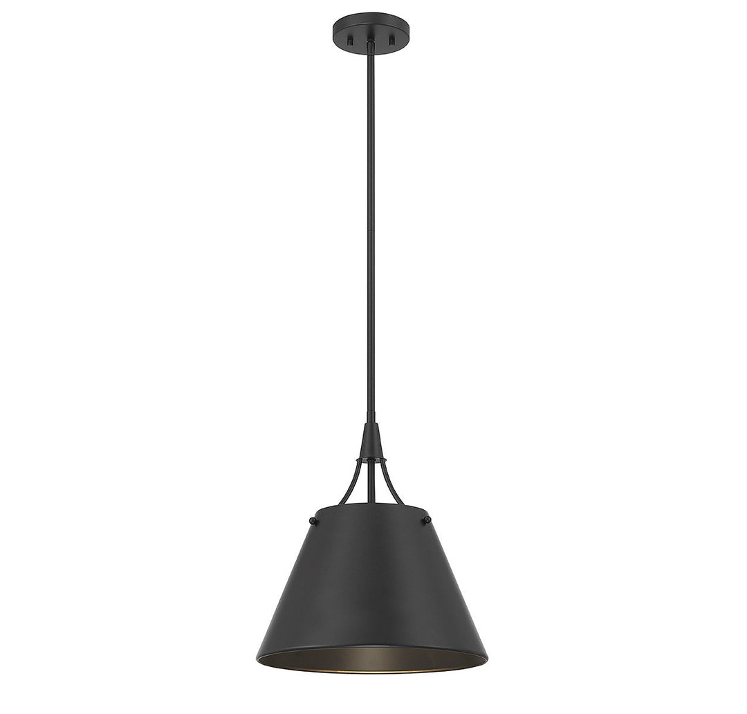 Savoy House Willis 7-4499-1-89 Pendant Light - Matte Black