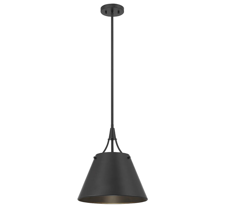 Savoy House Willis 7-4499-1-89 Pendant Light - Matte Black