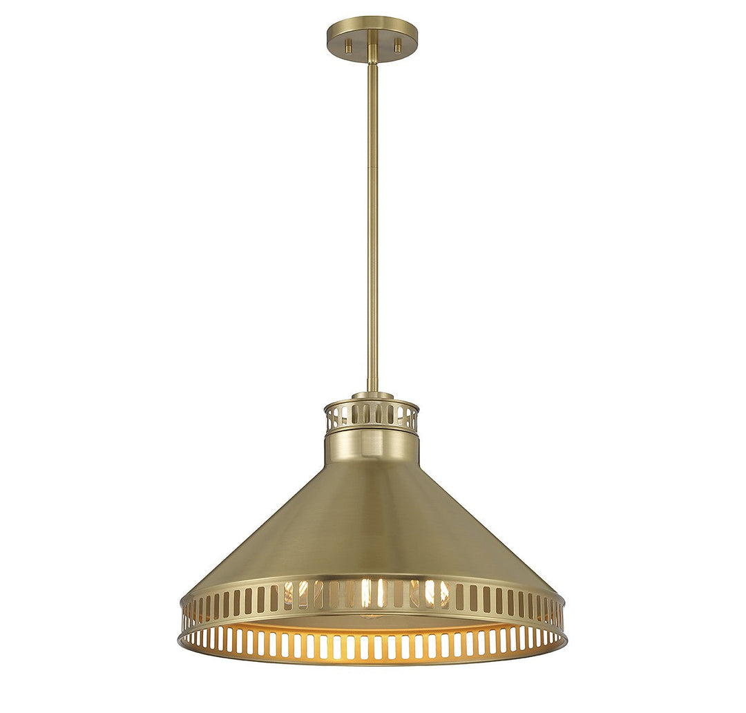 Savoy House Seagram 7-8801-3-322 Pendant Light - Warm Brass